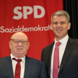 Wolfgang Schuster und Frank Inderthal, Landratskandidat für den Lahn-Dill-Kreis