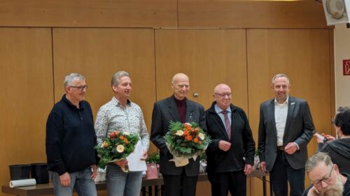 Landesehrenbriefe für Pascal Borchardt und Hans Ullrich